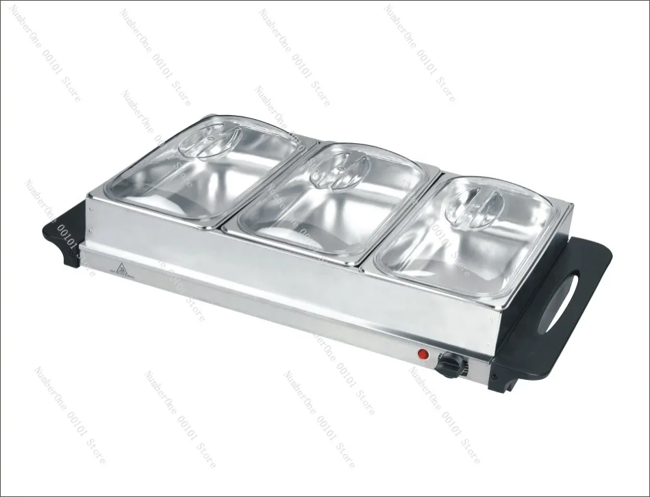 

3 x 2.5L stainless steel insulation trays
