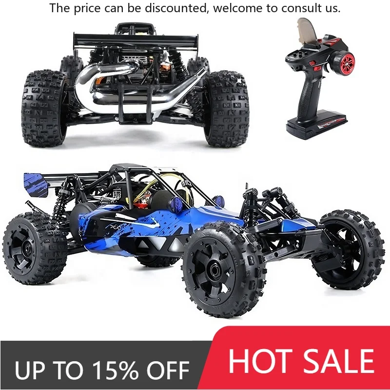

Rovan Rofun Baja Petrol Gas Powered RC Car 1/5 2.4G RWD 80km/h 29cc Nitro RC Buggy 2 Stroke Engine RTR Truck