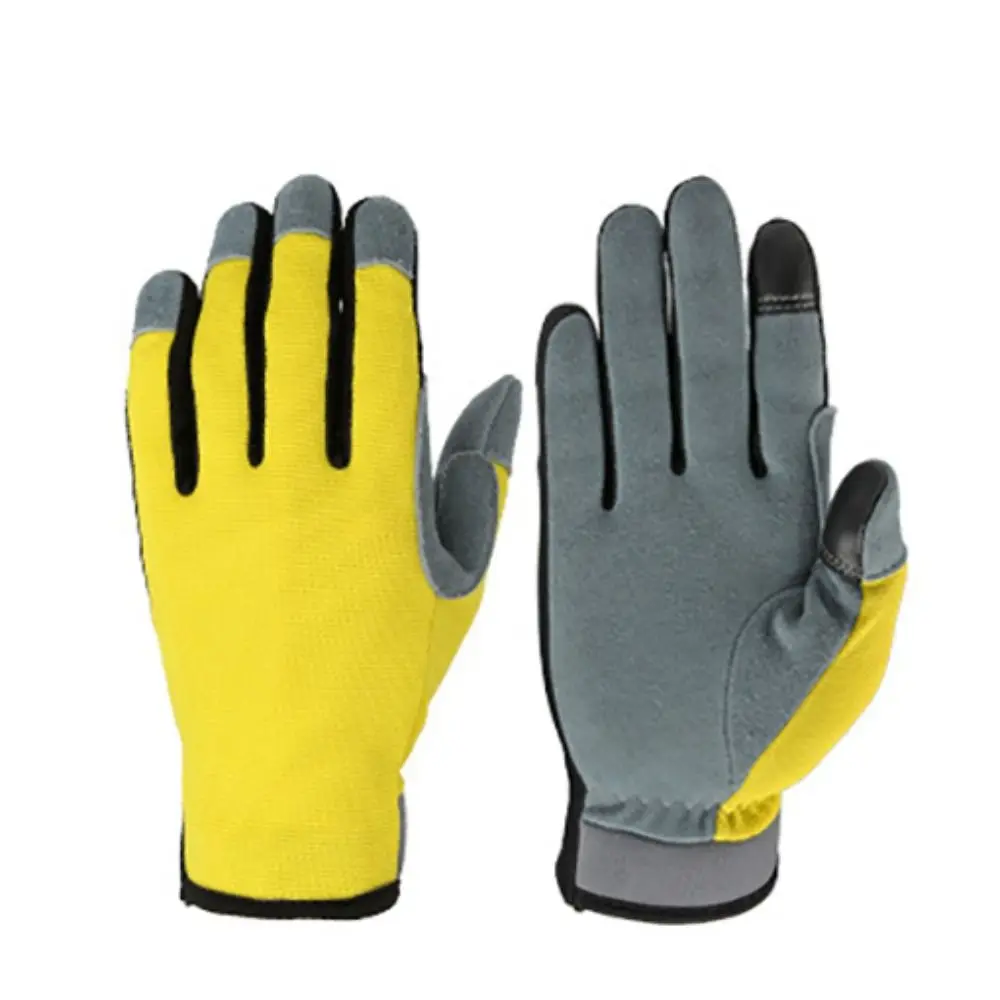 

Touchscreen Gloves Gardening Gloves Wear-resisting Breathable Winter Thermal Gloves Non-slip Deerskin Outdoor Work Gloves Worker