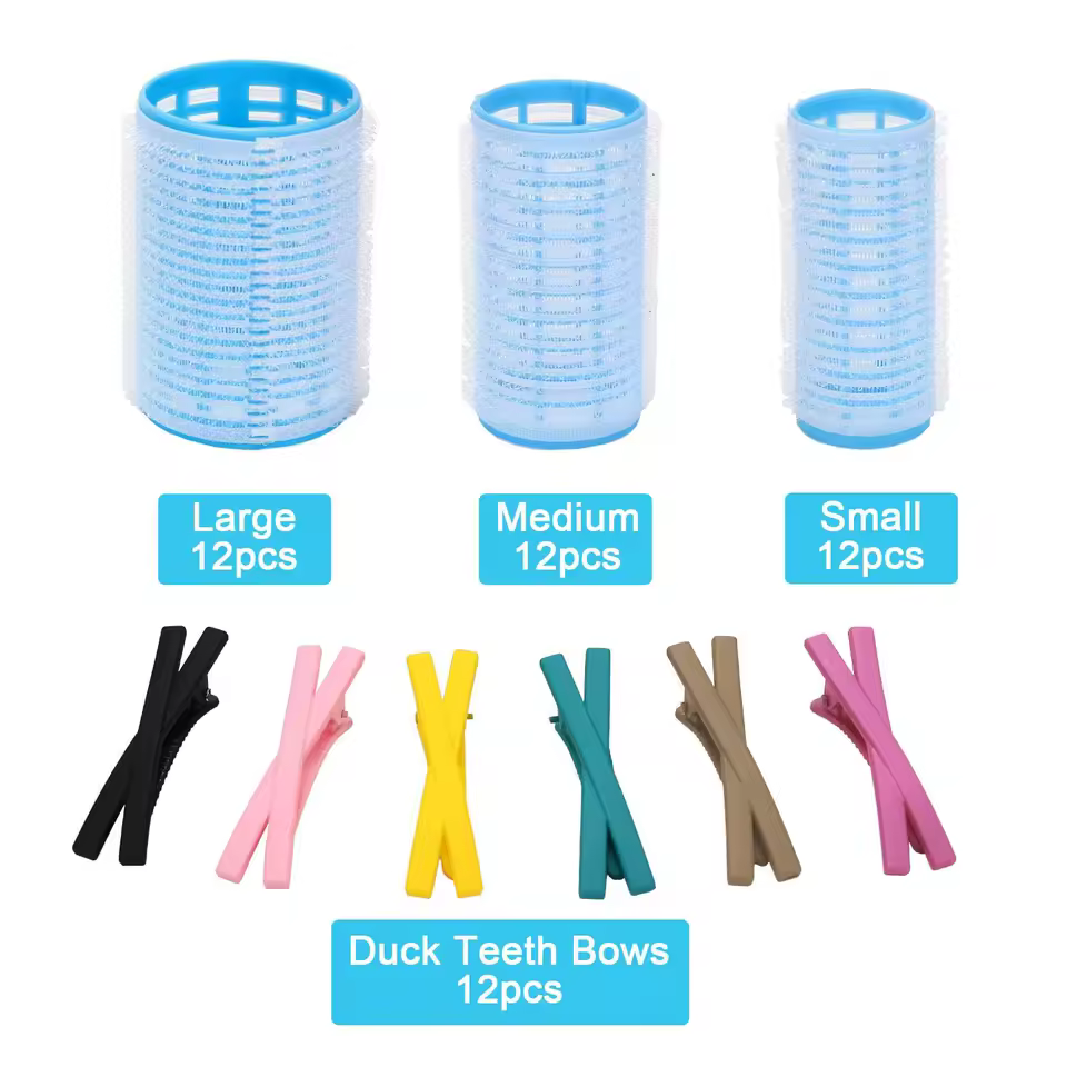 49PCS Self Grip Hair Rollers Set