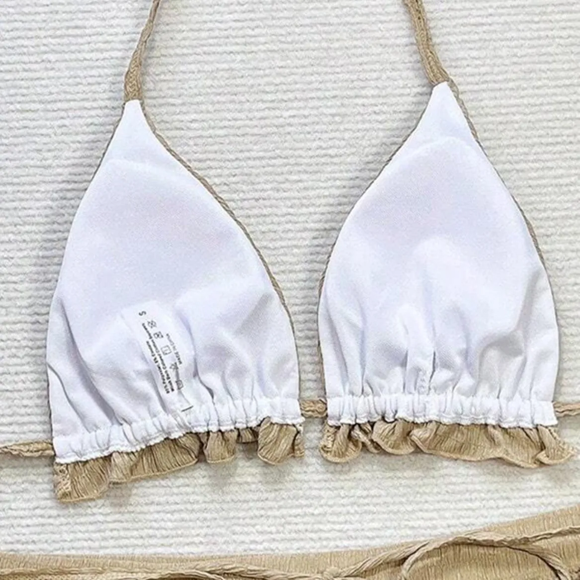Women's Swimsuit Three Pieces Swimwear Mini Thong and Shorts Bikini Sets Female Swim Halter Bathing Suits for Beach Shorts Wear