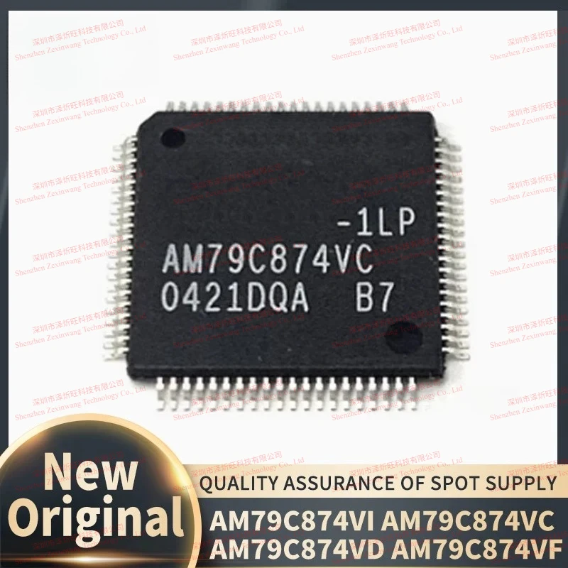 (5piece)100% New Original AM79C874 AM79C874VI AM79C874VC AM79C874VD AM79C874VF QFP80  Chipset