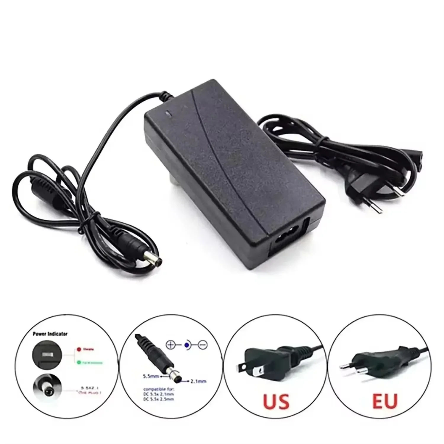 Paquete de batería de 24v 6S1P, batería de iones de litio recargable de 20000mah, capacidad de 20ah para Monitor de cámara CCTV con cargador DC 12,6 v 1A