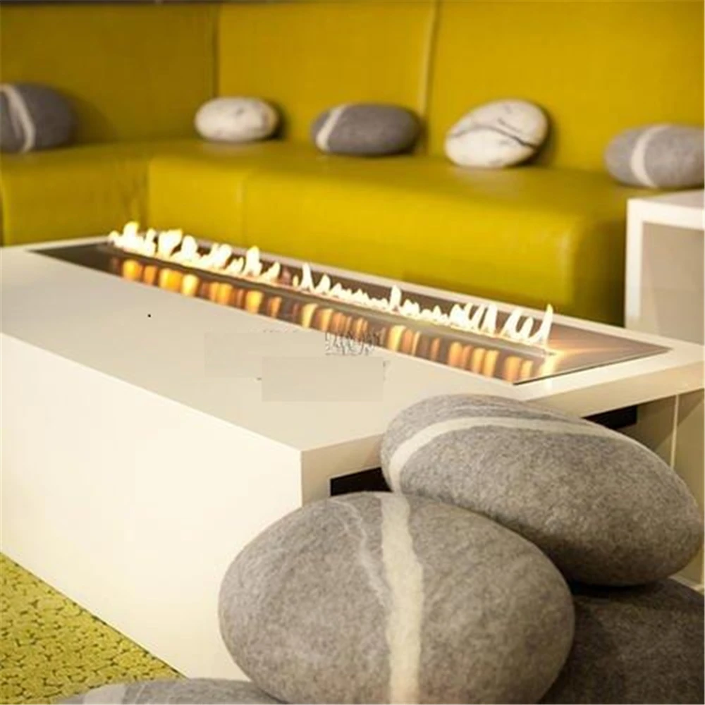 

Умный биоэтаноловый камин Tuya WiFi с дистанционным управлением, электрический биоэтаноловый очаг с функцией Wi-Fi.