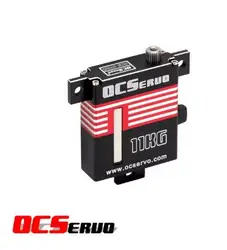 Ocseruo-hitec kst交換用デジタルマイクロサーボコアレスモーターウィングサーボオリジナル、OCS-D1102, 11kg.cm