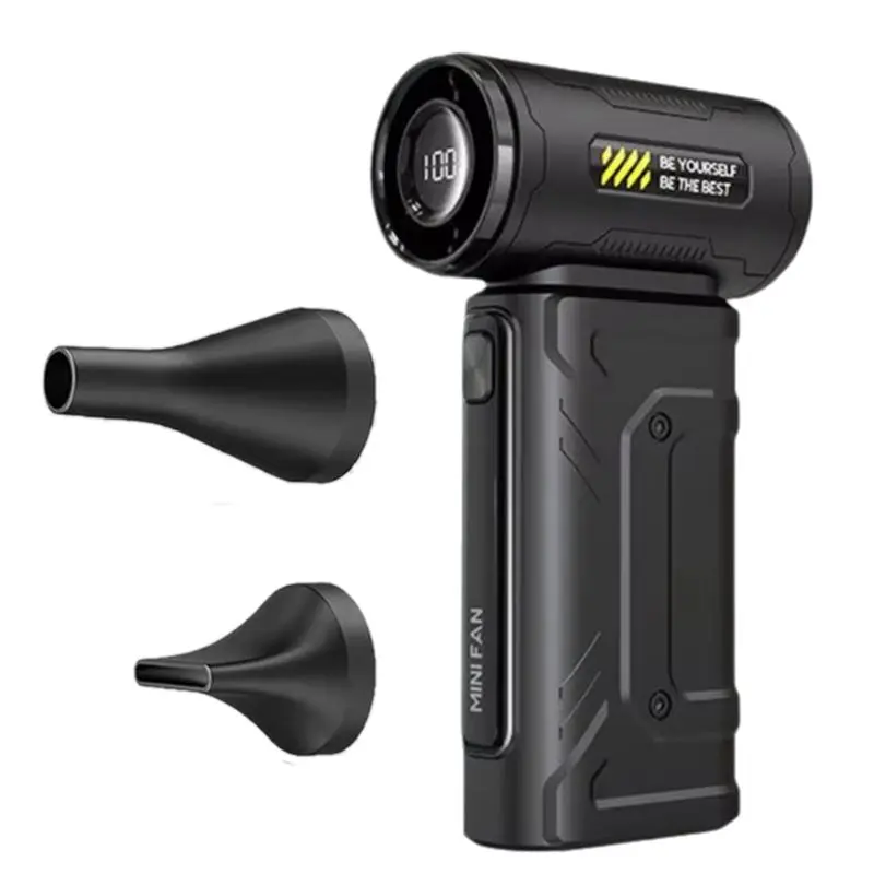 

A94E- Fan Portable Violent 6000 Mah Dust Blowing Brushless Fan Battery Display High Speed Handheld Air Blower Fan