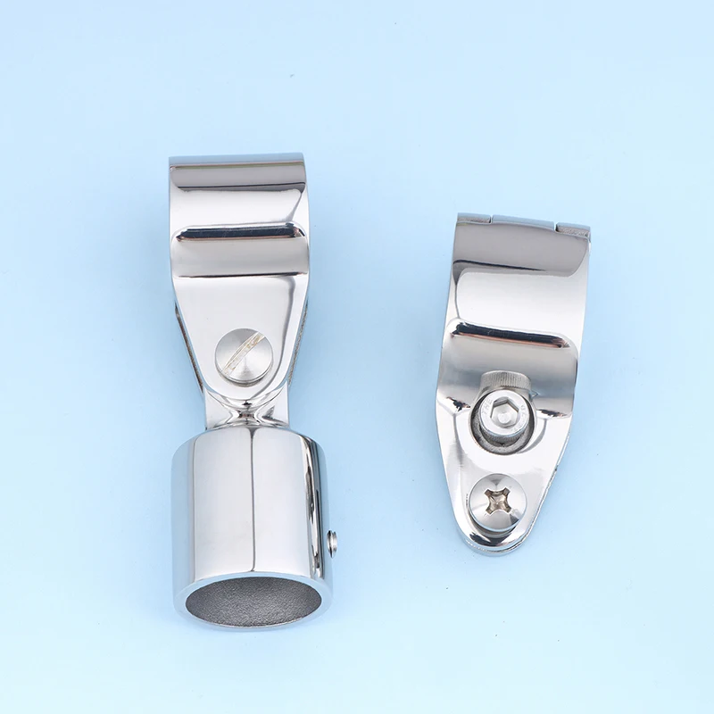 22/25/30/32mm Boat Bimini Top Fitting Slide Cap Sleeve Pipe Eye End Cap Jaw Slide Clamp External Eye End Canopy Tube Hardware