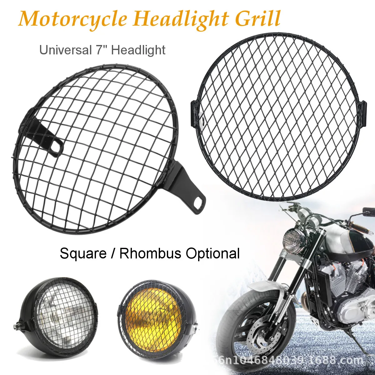 Metal Mesh Headligh… - image