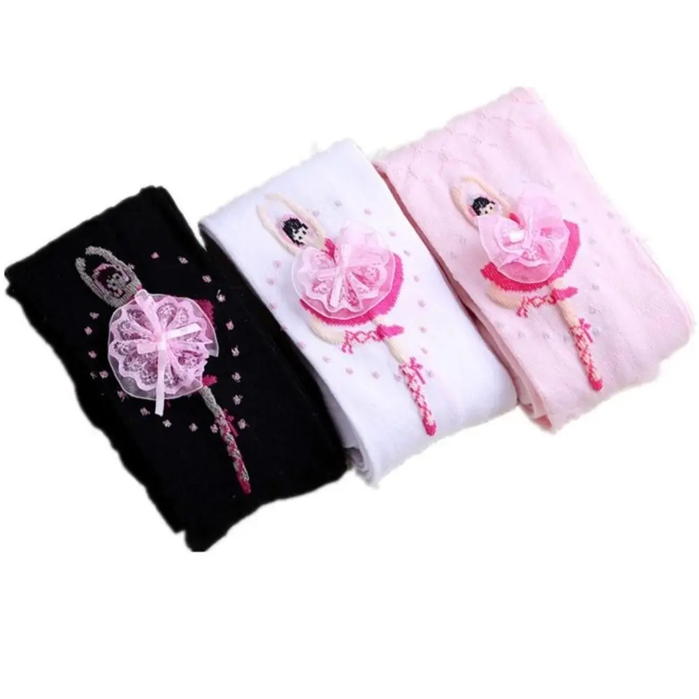 

Fashion Soft Cotton Girls Tights Knitted Fabric Spring/Autumn Style Knitted Tights Cute Kids Pantyhose Infant Wear