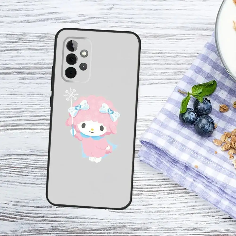 Чехол для телефона Animals Game Crossing для Samsung Galaxy A13, A21s, A22, A31, A32, A52, A53, A71, A80, A91 Мягкий черный чехол для телефона