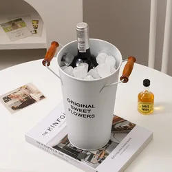 Storage Bucket Bar Ice Bucket Container Wine Bucket Champagne Beer Chiller Garden Plants Flower Vase Multi Functional Storage
