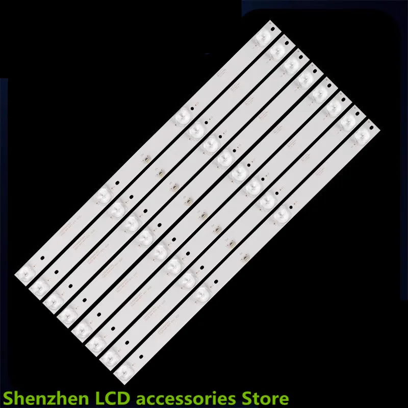 

Для Xiaxin LE8815A Mingcai Ace MC-49A/5210K MC-32A/5210 HY-H55G19 светильник Bar 100% новая фотолампа 410 мм 6 в 4 светодиода
