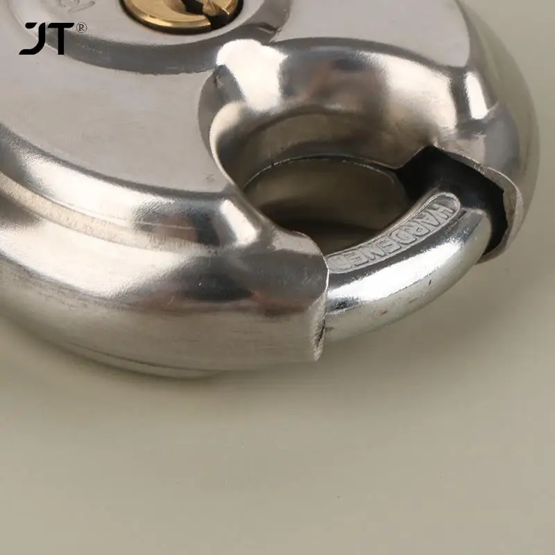 60mm/70mm Cool Duty Stainless Steel Round Disc Storage Pad Lock Padlock