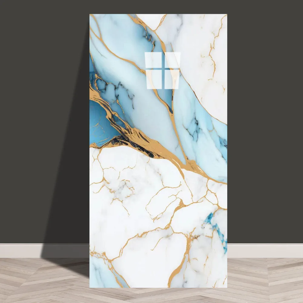 Imitation Marble Self-adhesive Wallpaper Kitchen Waterproof and Oil Resistant DIY Stickers Living Room Background Wall Wallpaper