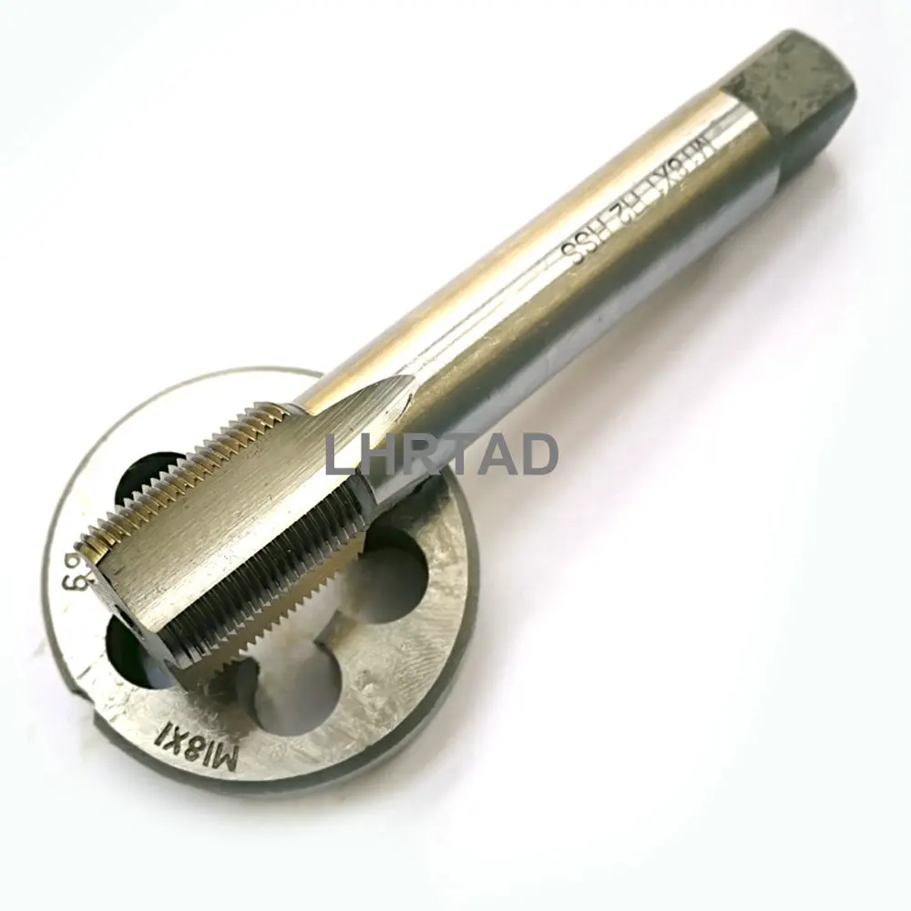 Imagem -04 - Rosca Fina Tap Die Grupo Torneiras Metric Plug Redondo Morre Ferramentas Manuais M17 M18 M19 M20 M17 M18 M19 M20
