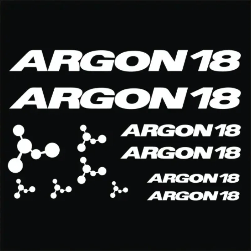 Pour ARGON 18 cyclisme vtt course sur route cadre de vélo autocollants cyclisme décoration vélo bricolage décalcomanies Film de Protection 20 cm PVC KK