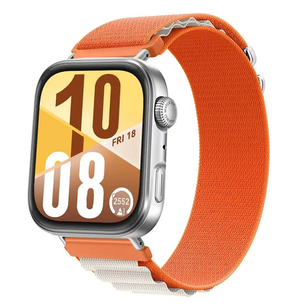 Alpine Loop Nylon Band for Huawei Watch Fit 4/3 Breathable Bracelet Wristband Correa for Huawei Watch Fit 4 Pro Sports Watchband