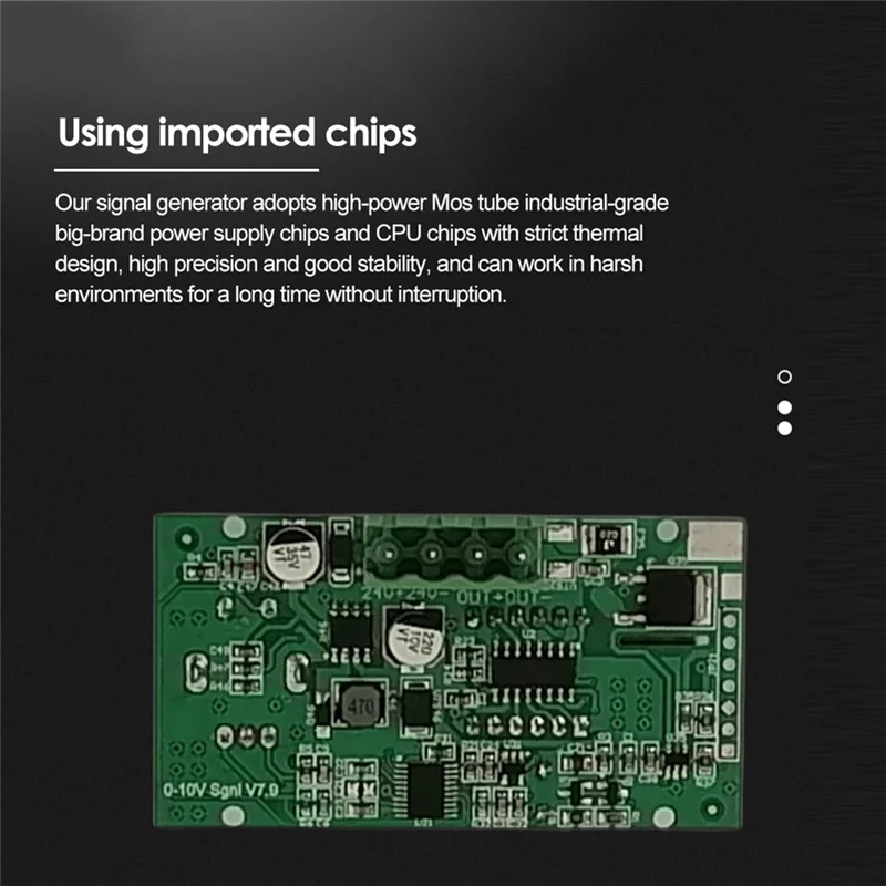 A24UEinstellbare Spannung Analog Simulator 0-10V 5-10V Spannung Signal Generator Signal Quellen PLC Signal Steuerung