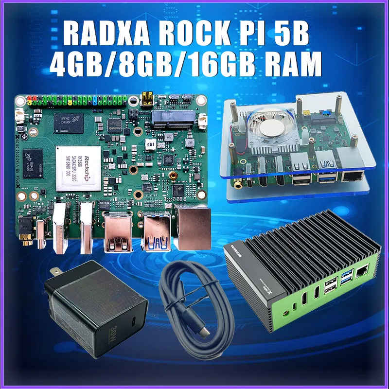 

Radxa ROCK pi 5B RK3588 ROCK 5B V1.42 версия