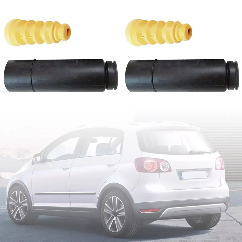 2Set Rear Shock Absorber Dust Cover Bump Stop Kit Uk For Ford Fiesta Fusion 2002 On 900064 ASP-B575 PK078 Shock Absorber Parts