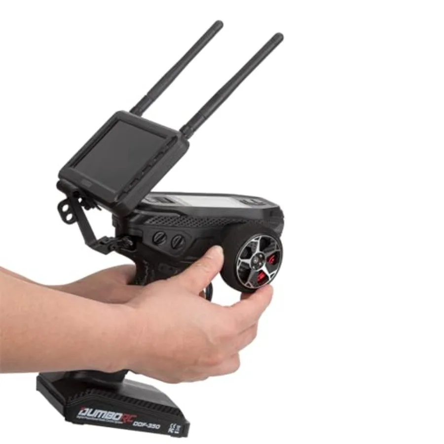 4.3'' FPV Monitor with 5.8G 40CH Camera Wireless LCD Display for RC Car Trucks Crawler Boats Tank Quadcopter Black