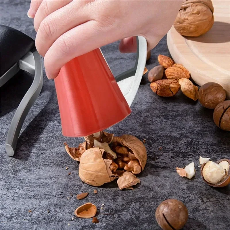 Funnel Nutcracker Kitchen Novel Kitchen Accessories Walnut Opener Pliers To Open Walnuts Gadget Hazelnut Clip Nut Tongs Sheller