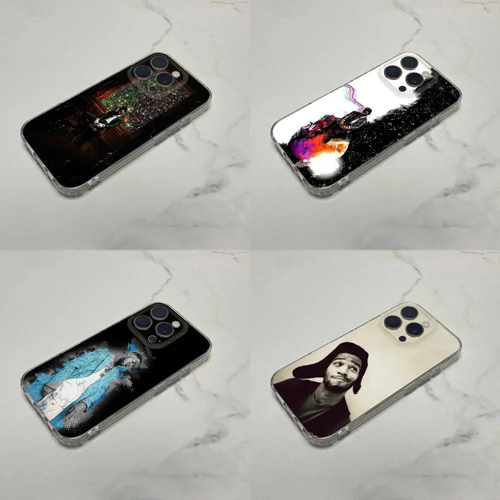

Rapper K-Kid Cudi Phone Case For iPhone 17,16,15,14,13,12,11 Plus,Pro,Max,Plus,E,SE4,Mini Transparent Box