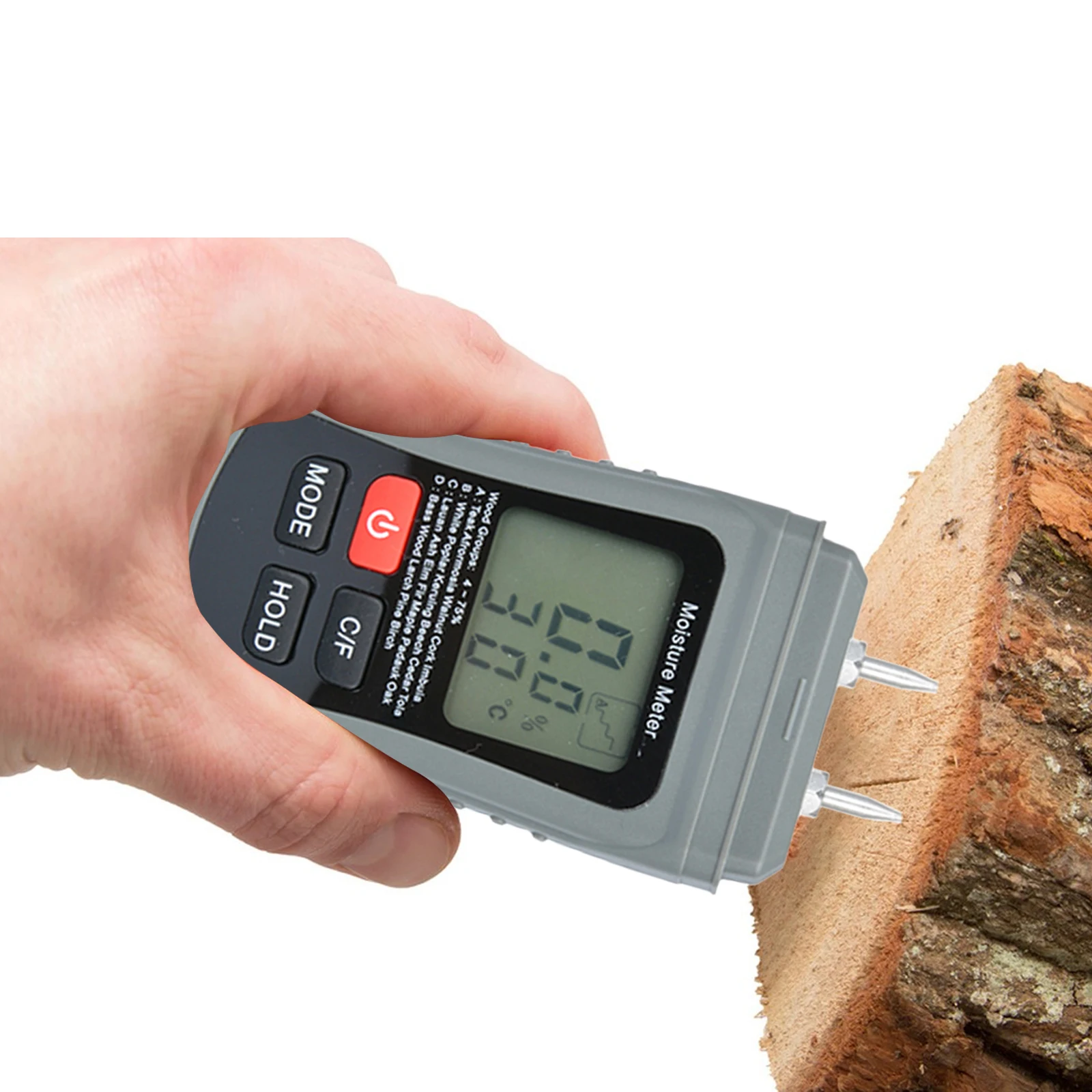 Wood Digital Humidity Content - Lumber Woodworking ulasan dan harga