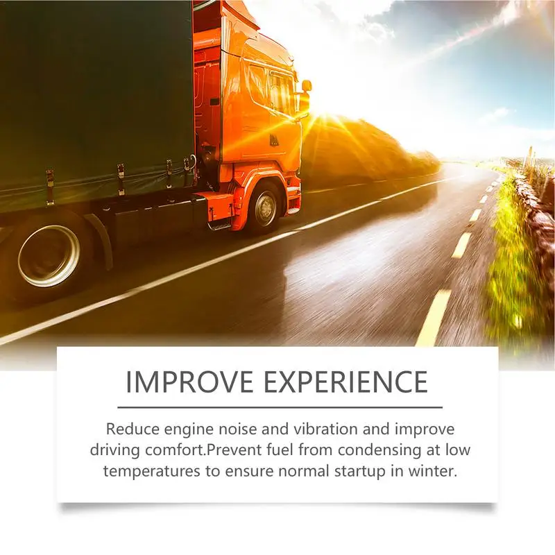 Oil Injector Cleaner Oil Treatments Stabilizer Deep Cleaning Professional Engine & Oil System Cleaner Power Enhancer For Trucks