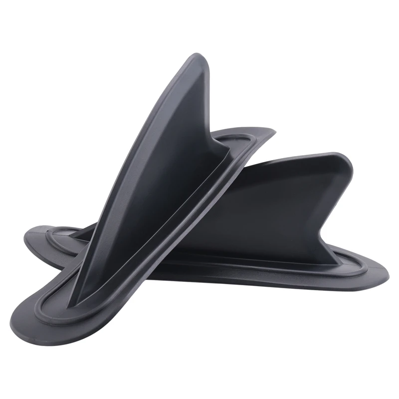 

2 Pcs Kayak Tracking Fin,Inflatable Boat Shark Fin Watershed Board Fin Mounting Points PVC Replacement Accessories