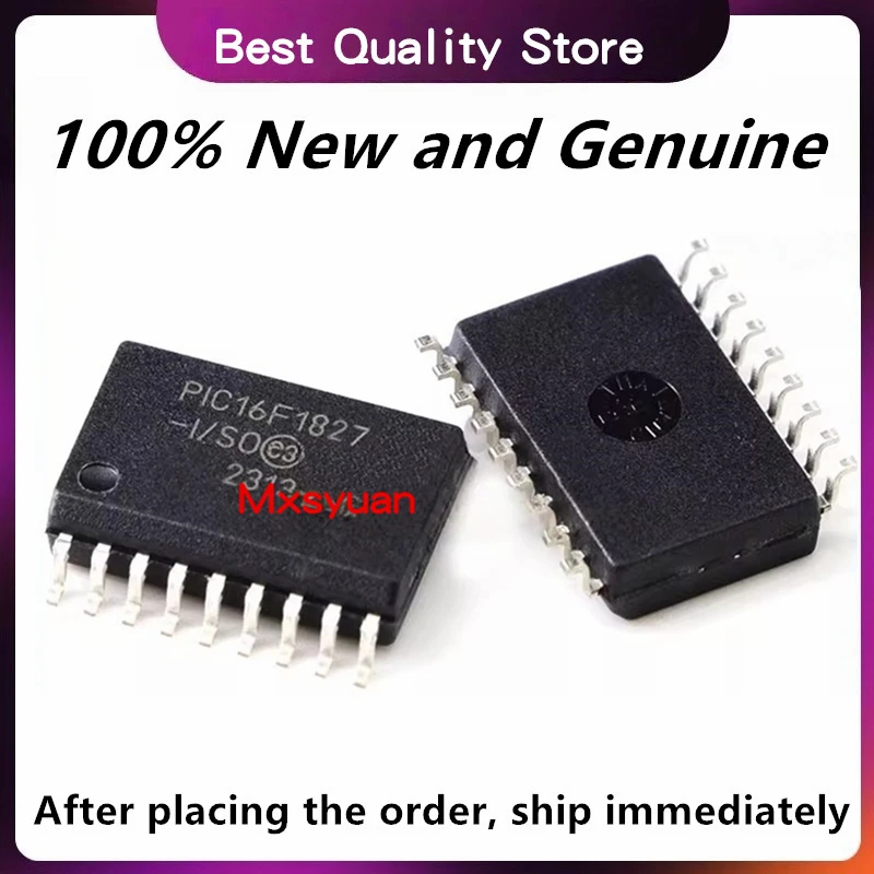 10PCS~50PCS/LOT Original PIC16F1827-I/SO PIC16F1827T-I/SO PIC16F1827 -I/SO SOP18 100% New and Genuine
