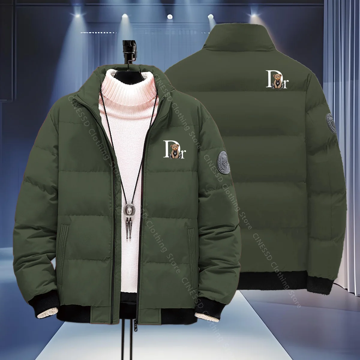 

Winter Jackets Men coats Thick Warm Puffer Jackets Bomber Jackets High quality fashion Designer luxury Down Jackets True to Size