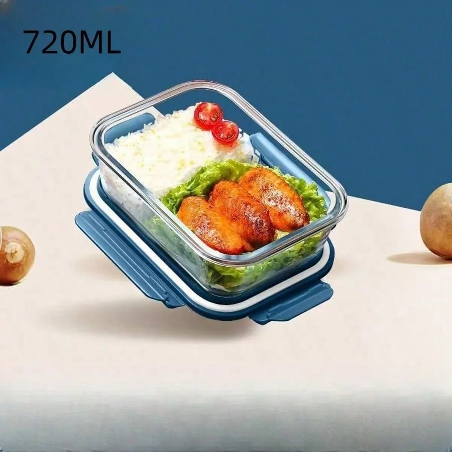 New Style Glass Lunch Box  Mic - đánh giá và giá Meal Prep Glass Containers Oven Safe