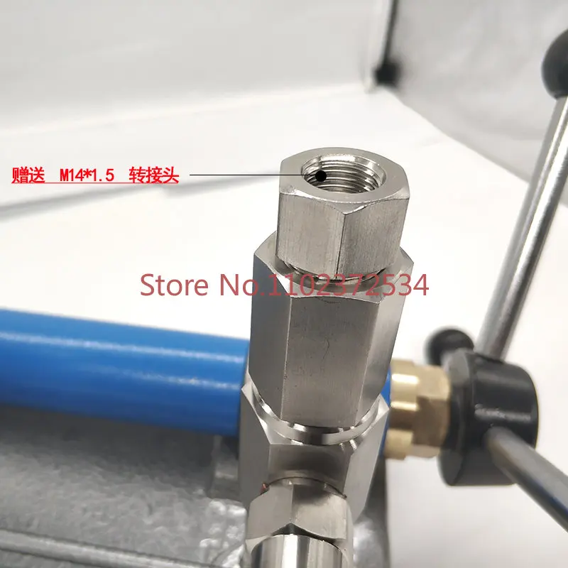 YW-6/60 pressure calibration 60MPa test bench calibrator calibrator simple pressure gauge calibration negative pressure