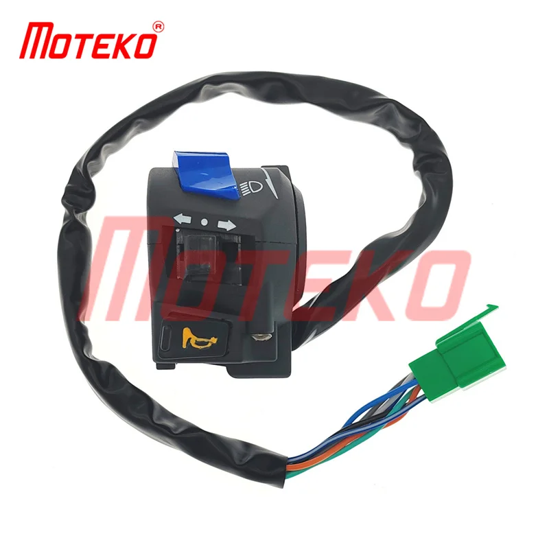 

BX16050396 LEFT HANDLE SWITCH TURN SIGINAL INDICATOR SWTICH FOR RX10 ITALIKA FT150 FT150 ZAULO FT150G 150GT 150GTS DT150 SPORT