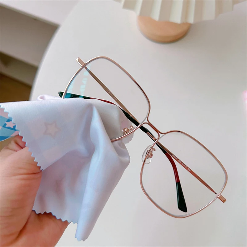 Sanrio-paño para gafas de Hello Kitty, paño de limpieza de pantalla Kawaii Kuromi Cinnamoroll Pochacco, bonito regalo para niñas