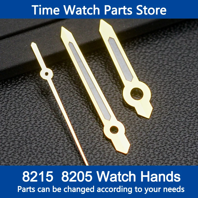 High quality watch hands green luminous hands suitable for ETA 2836 2824/8205 8215 movements