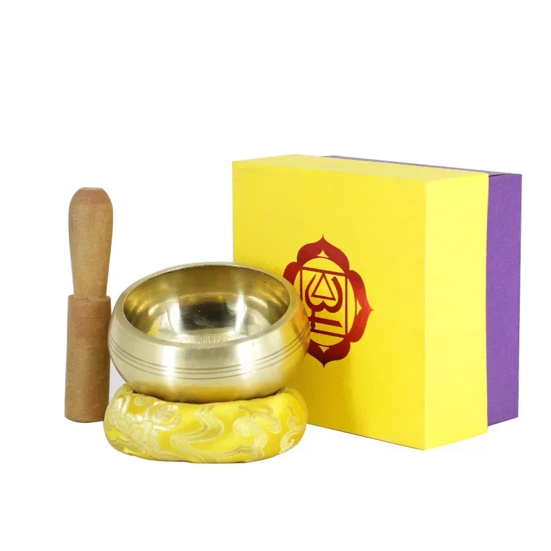 Chakras Sound Healing Bowl Original Tibetan Singing Bowl Meditation Accessories Sound Bowls and Spiritual Instruments