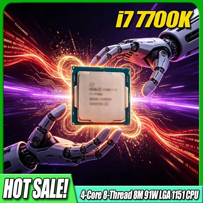 Procesador Intel Core I7 7700K 4.2GHz 4 Núcleos 8 Hilos 8M 91W LGA 1151