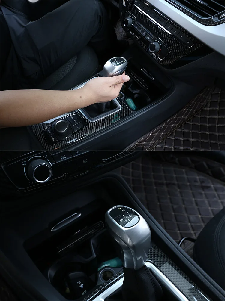Für BMW X1 F48 2016-2019 ABS Auto Shift Kopf Abdeckung Dekorative Aufkleber Auto Innen Zubehör Für BMW 2er F45 F46 2015-201 – Detail 8