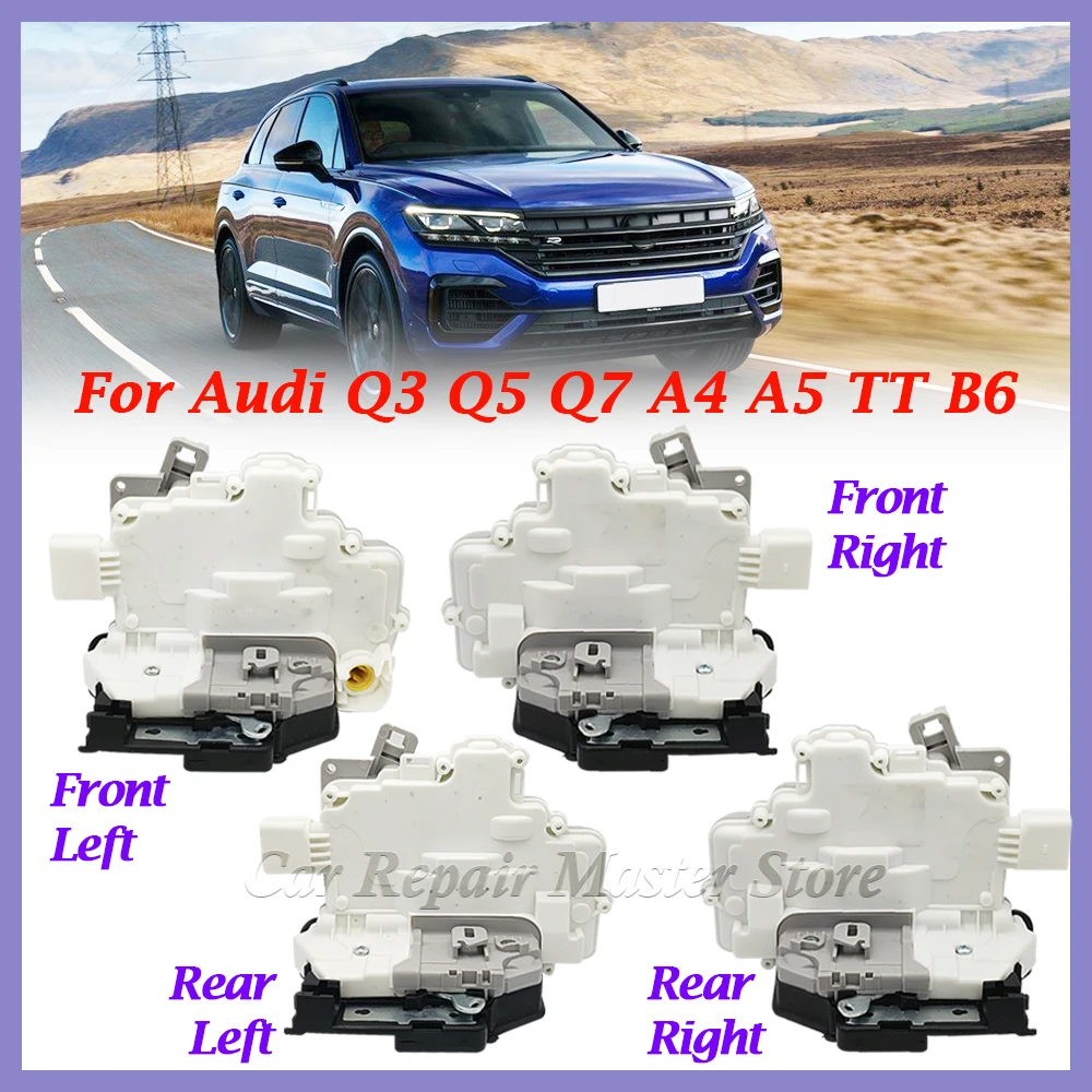 8K0839016 8K0839015 8J1837016A 8J1837015A Door Lock Latch Actuator Central Mechanism Motor For Audi Q3 Q5 Q7 A4 A5 TT B6