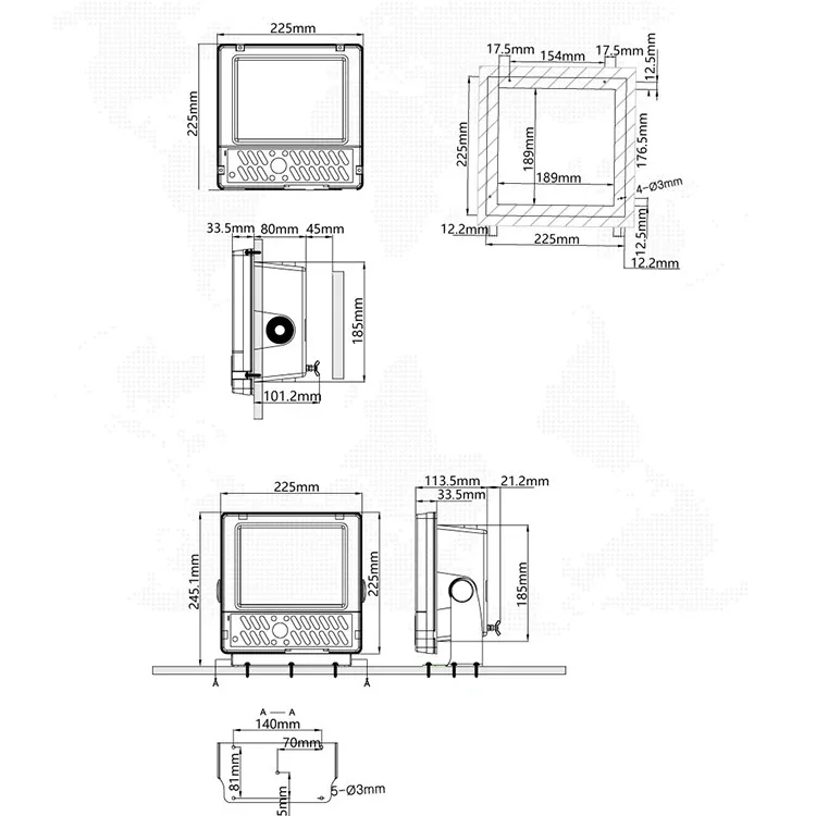 Wireless Deeper Enlarge Night Vision Marine Gps Sonar With Fish Depth Scale And Audible Fish Alarm