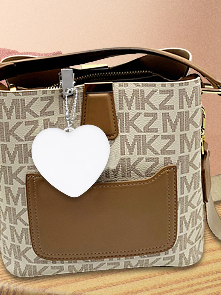 1/2/3 pcs LED Handbag Light Touch Sensor Handbag Light Heart LED Purse Night Light Bag Lamp with Clip Mother's Day Gift