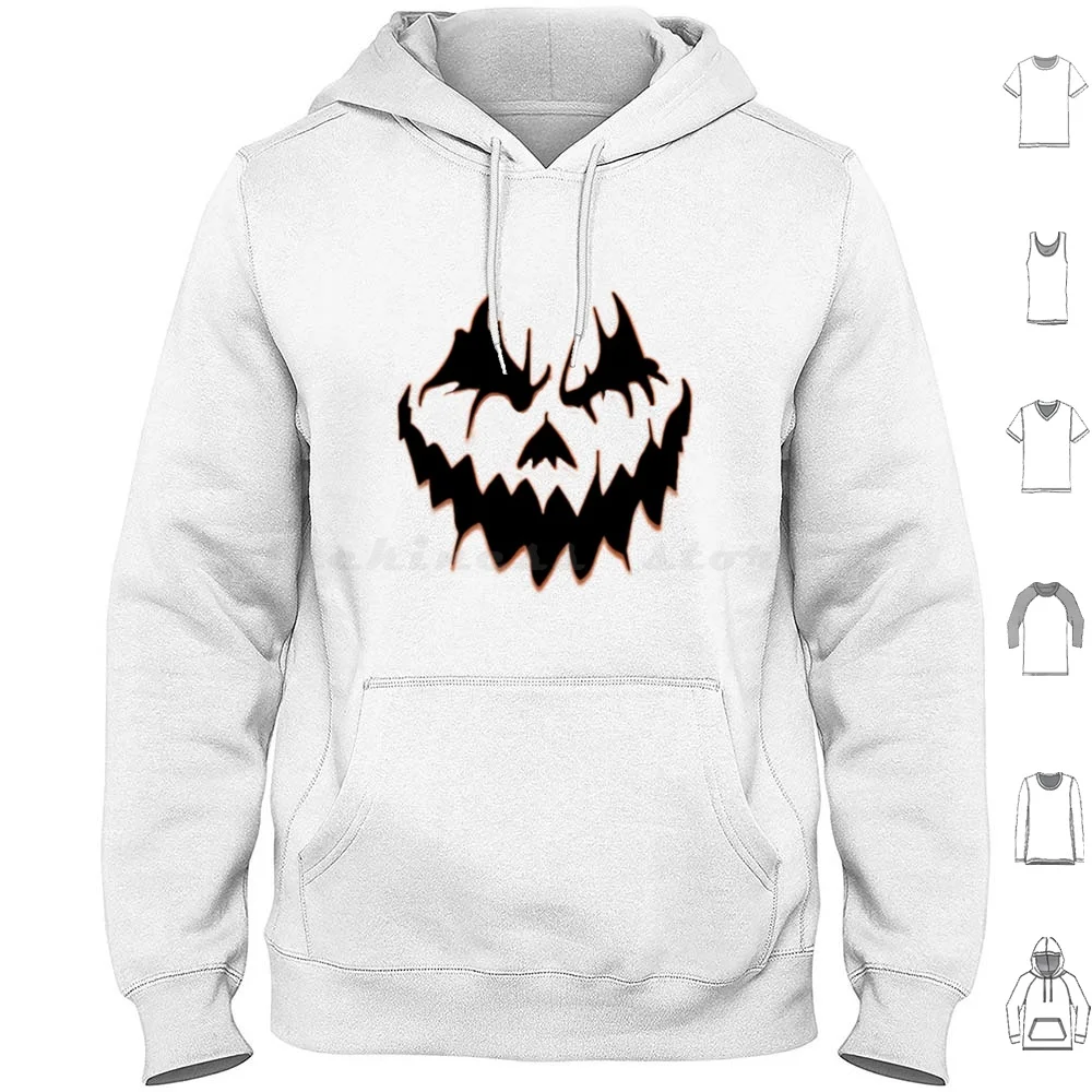 

Halloween Pumpkin Face Hoodies Long Sleeve Halloween Scary Evil Pumkin Funny Pumkin Head Halloween Pumpkin Spooky Scary