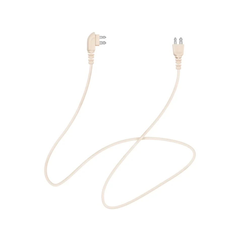 Sound link 10 Stück 2-poliges Hörgeräte kabel Kabel für Taschen hörgeräte – Detail 1