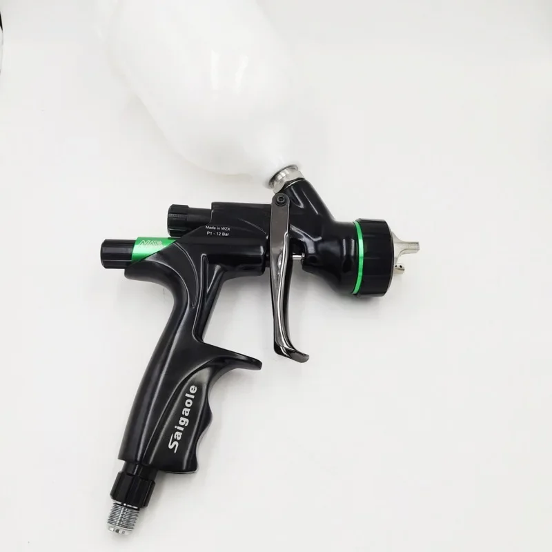 Saigaole Car spray gun High atomization Topcoat sheet metal Paint Water-based paint varnish NVE Pneumatic spray gun 1.3 Caliber