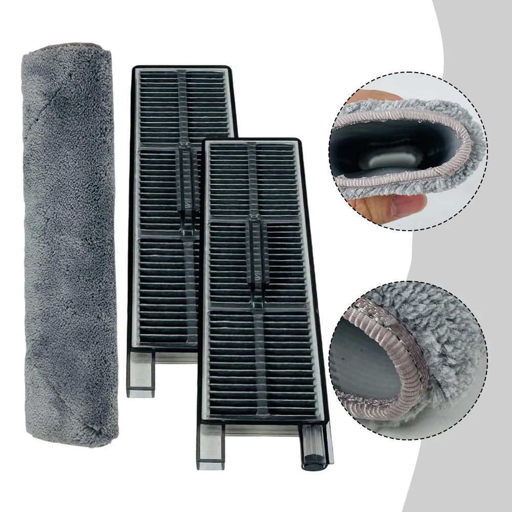 MOVA G20 마스터 / G20 / G30 울트라 / G30 프로 로봇 청소기 부품 소모품용 필터 걸레 천 패드