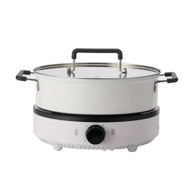Household electric cooking pot, multi-functional 4L split electric hot pot SHG-3015