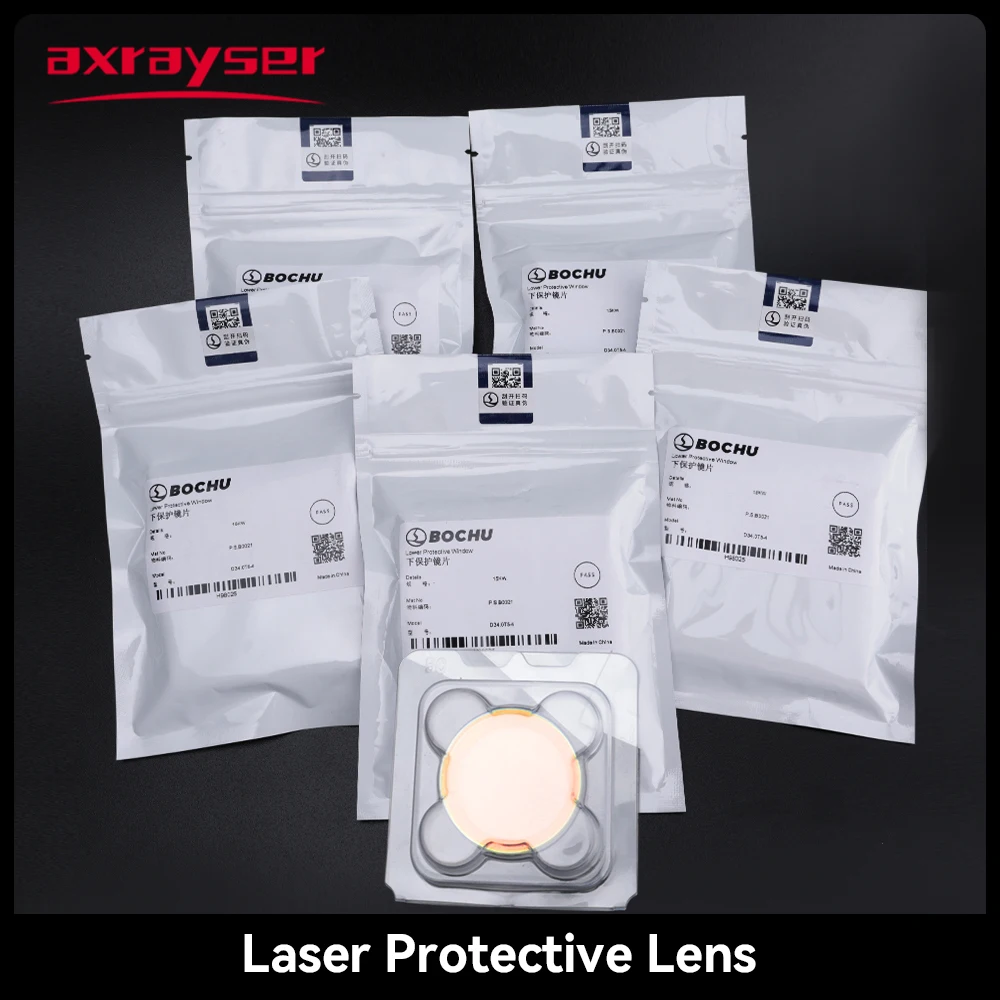 Original BOCI High Power Upper Laser Lens D21.5T2 BLT662H D25.4T4 Lower Lens D34T5 Laser Protective Window