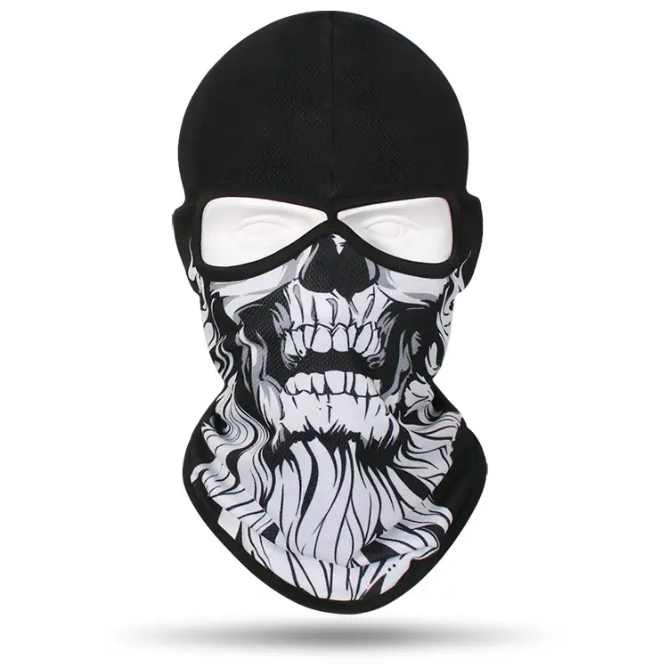 Ski Mask 2 Hole Windproof Balaclava Skull Full Face Mask Men Women Head Neck Warmer Face Cover Motorcycle Cycling Biker Hood Cap - Image 12